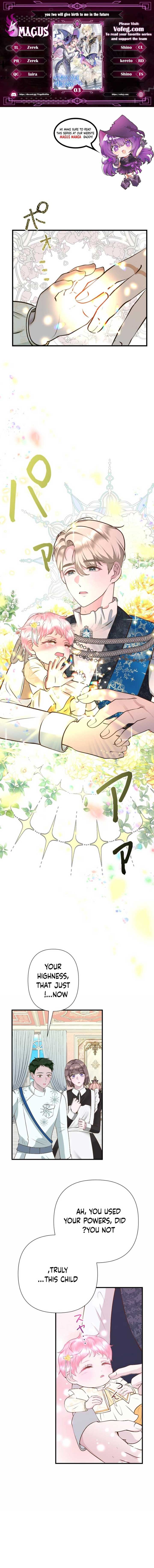 The Baby Saint wants to avoid a bad future; you will give birth to me later Chapter 3 38 0