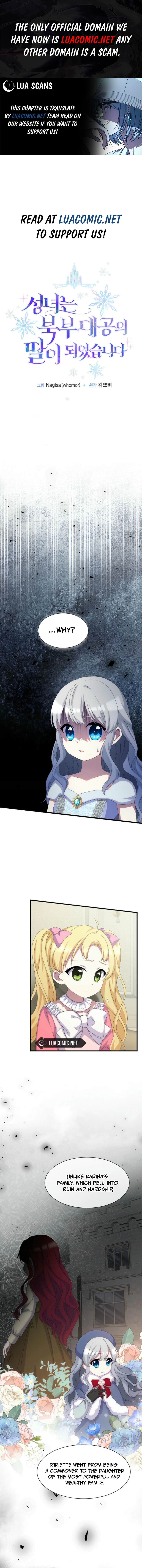 The Saintess Became the Northern Grand Duke’s Daughter Chapter 38 50 01