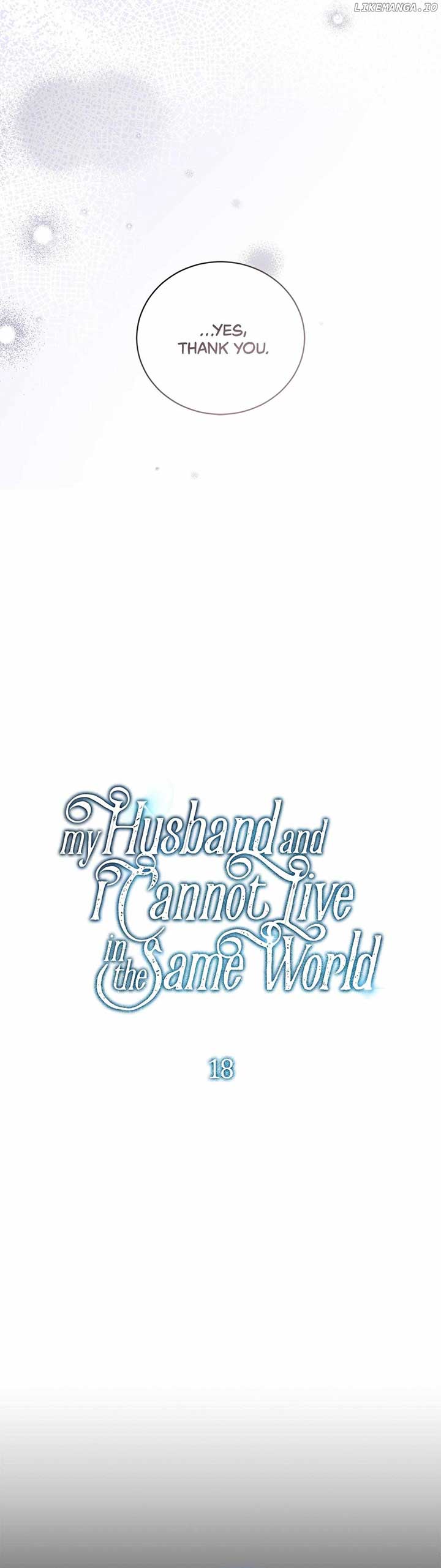 My Husband and I Cannot Live in the Same World Chapter 18 159 05
