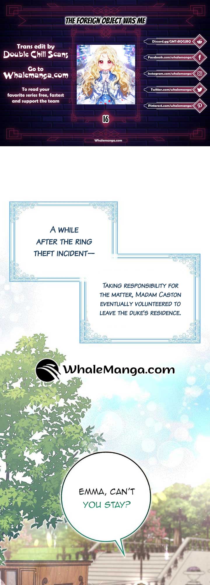 The Foreign Object was Me Chapter 16 161 0
