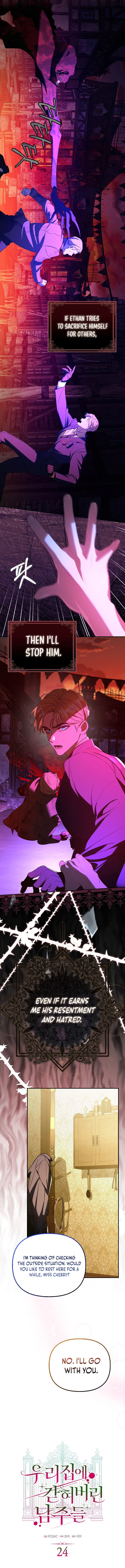 The male leads are trapped in my house Chapter 24 50 04