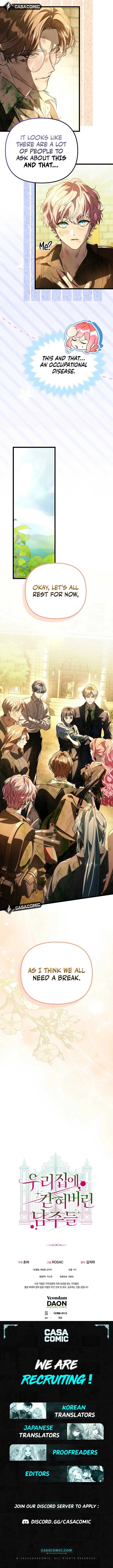 The male leads are trapped in my house Chapter 42 43 8
