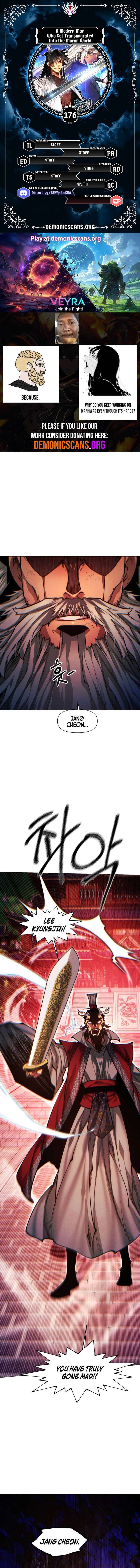 A Modern Man Who Got Transmigrated Into the Murim World Chapter 176 64 ch 176 1