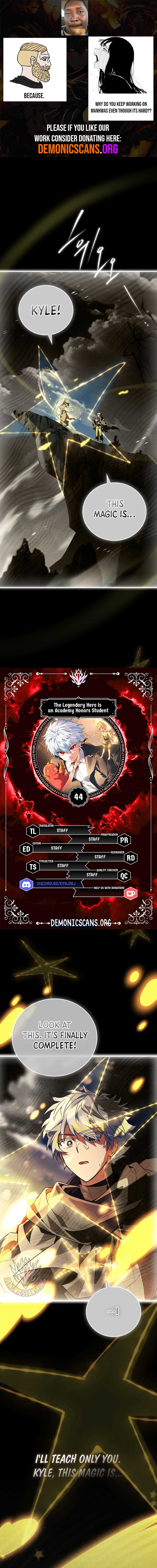 The Legendary Hero is an Academy Honors Student Chapter 44 62 0