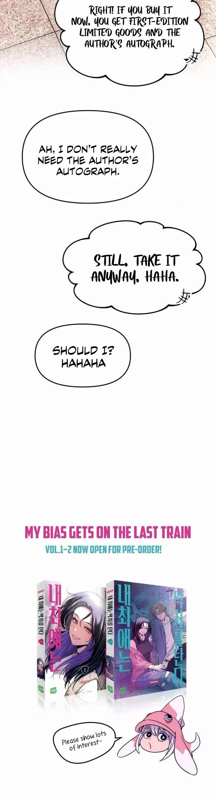 My bias gets on the last train Chapter 70 316 ch 70 79