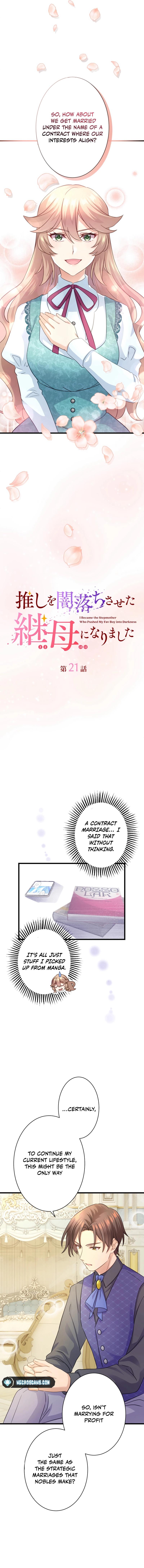 I became the stepmother who caused my favorite character to fall into darkness Chapter 21 58 03