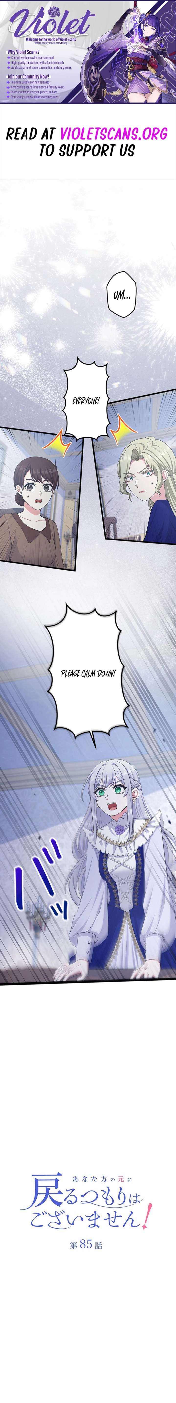 I Have No Intention of Returning to You! Chapter 85 49 ch 85 1