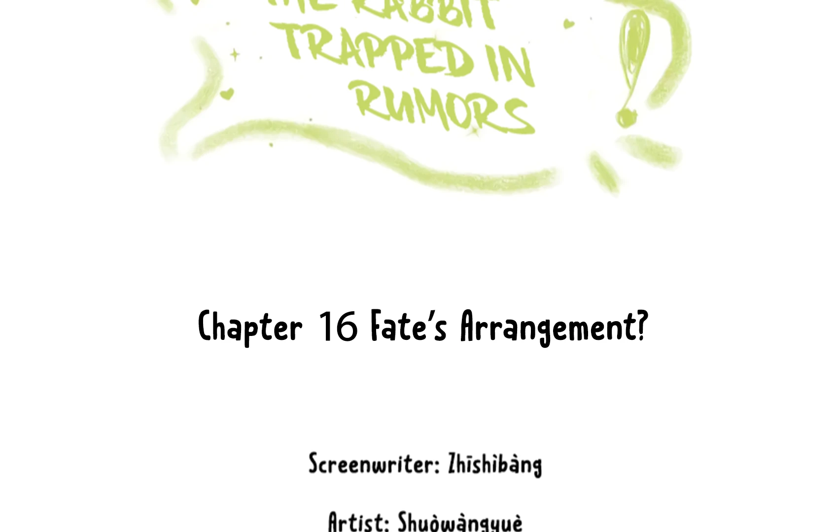 The Rabbit Trapped In Rumors Chapter 16 251 06