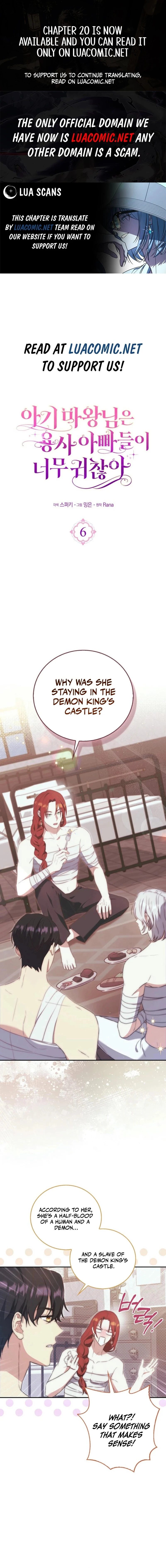 The Baby Demon King Finds The hero Dads Way Too Annoying Chapter 6 59 0