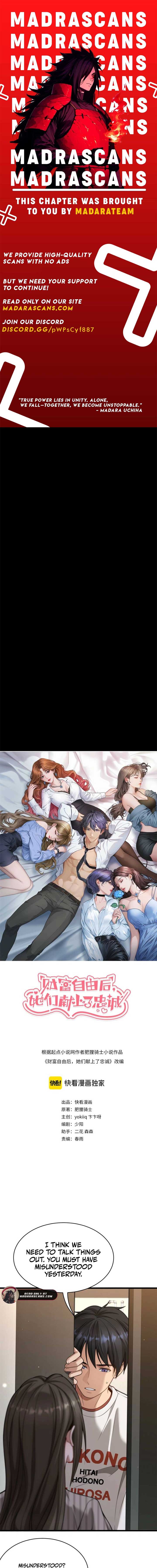 After Becoming Financially Free, They Offered Their Loyalty Chapter 38 38 01