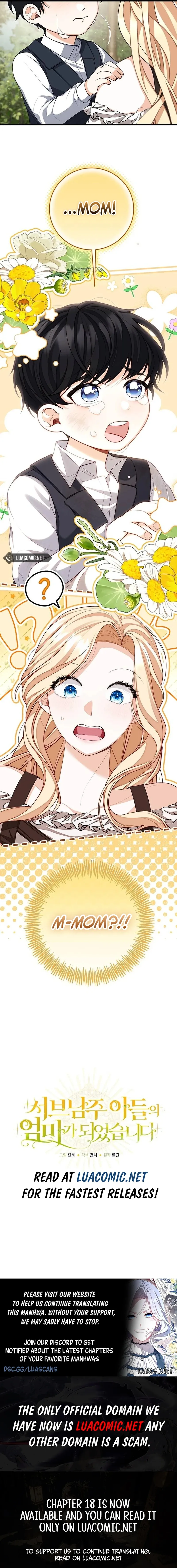 I Became the Mother of the Supporting Male Lead’s Son Chapter 1 63 ch 1 14