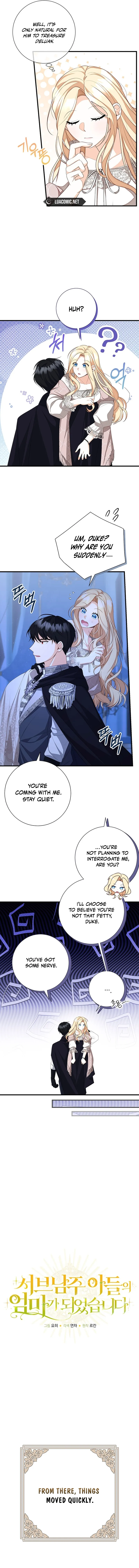 I Became the Mother of the Supporting Male Lead’s Son Chapter 8 58 ch 8 6