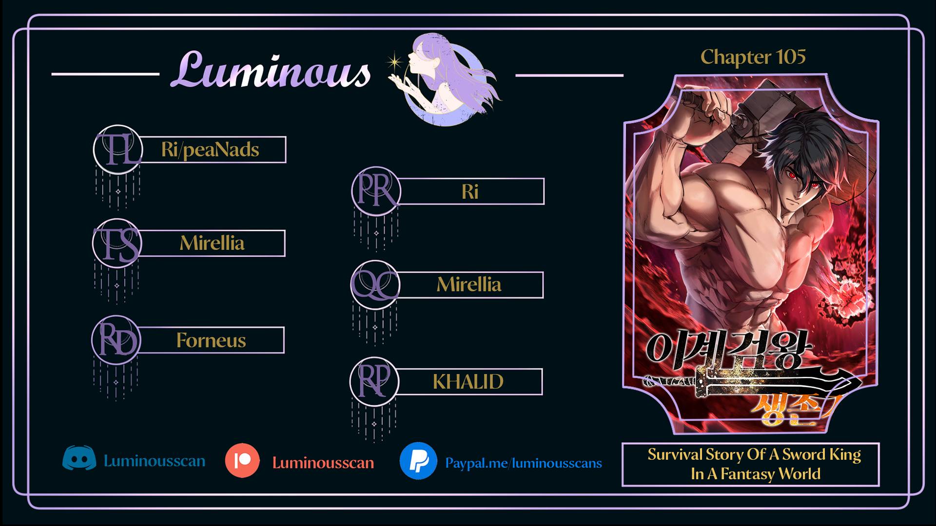 Survival Story of a Sword King in a Fantasy World Chapter 105 62 ch 105 1