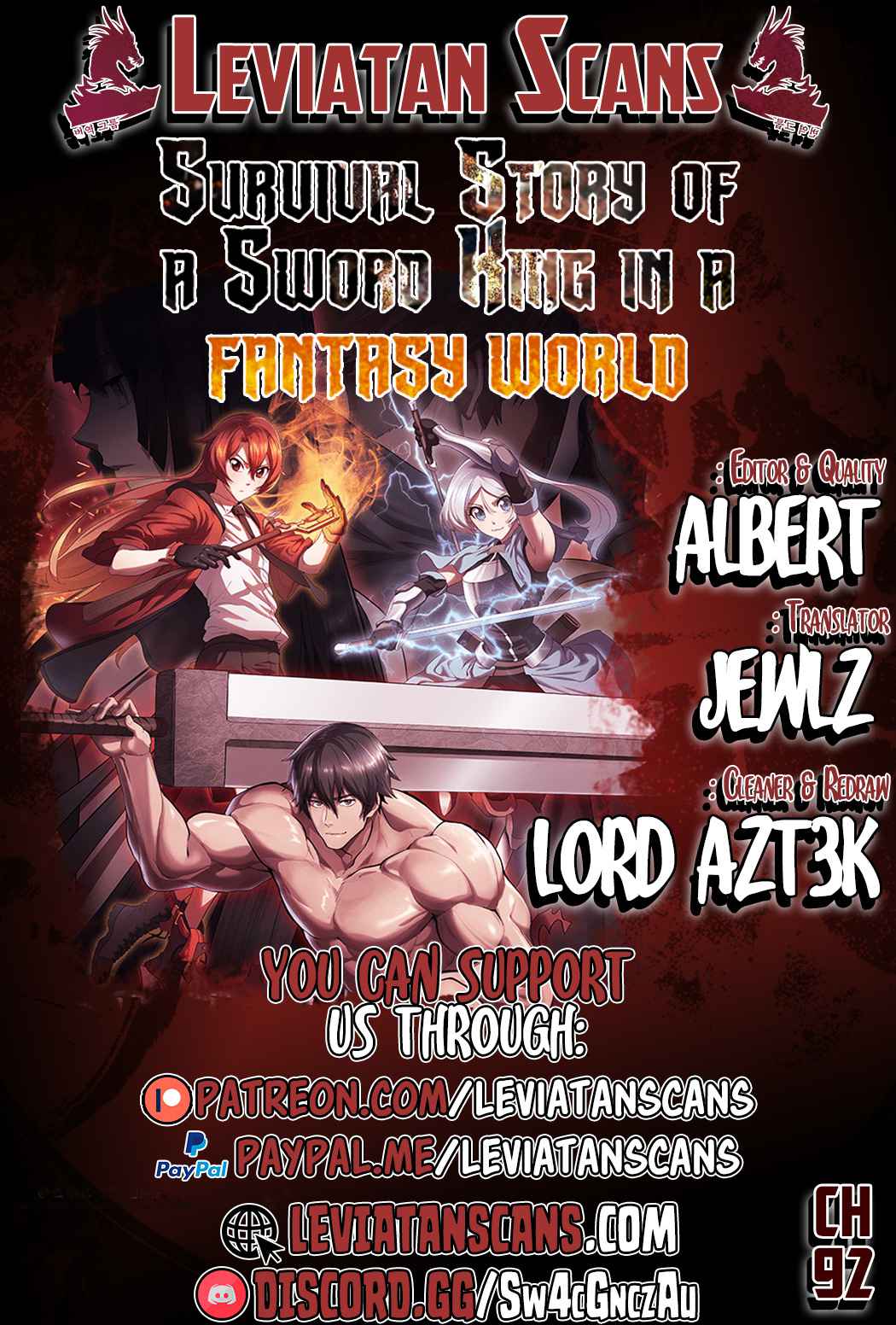 Survival Story of a Sword King in a Fantasy World Chapter 2.92 95 ch 2.92 1
