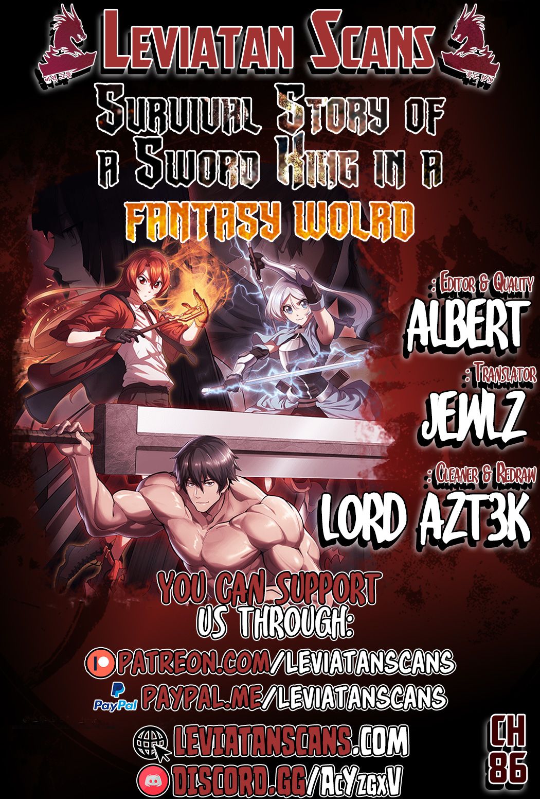 Survival Story of a Sword King in a Fantasy World Chapter 86 83 ch 86 1