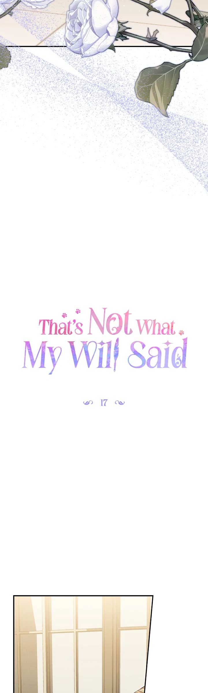 That’s Not What My Will Said Chapter 17 264 ch 17 11
