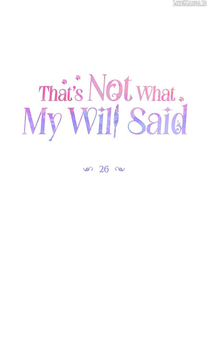 That’s Not What My Will Said Chapter 26 500 037