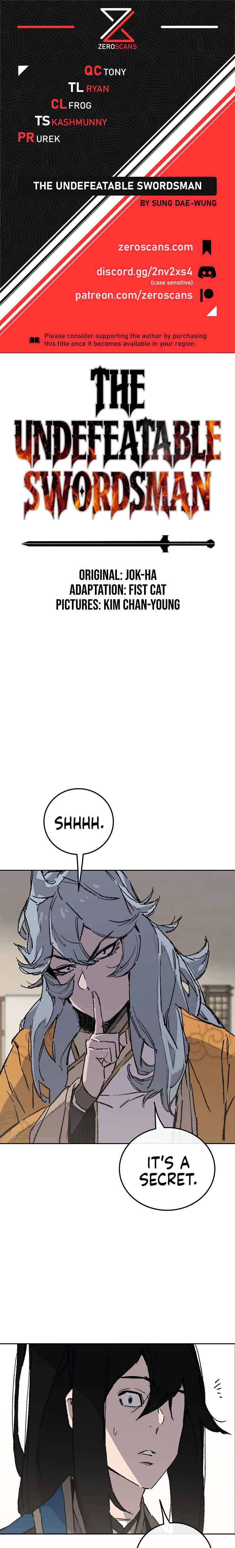 The Undefeatable Swordsman Chapter 103 89 0