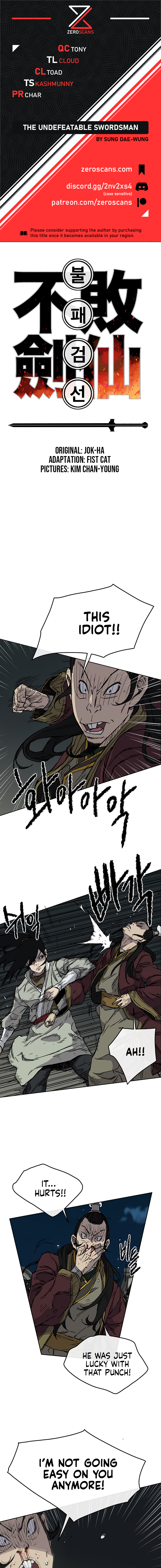 The Undefeatable Swordsman Chapter 12 49 0