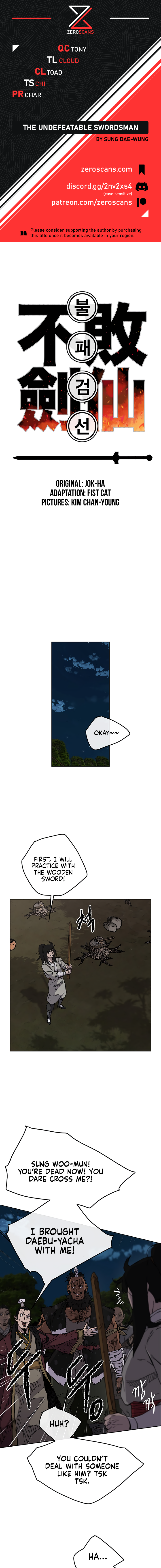 The Undefeatable Swordsman Chapter 13 64 0