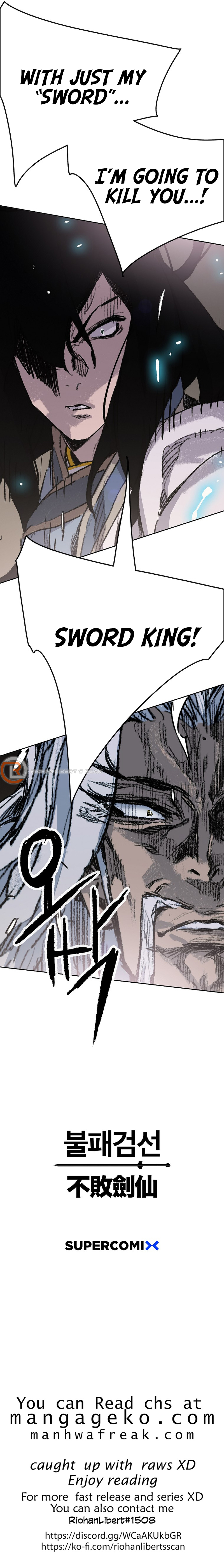 The Undefeatable Swordsman Chapter 188 61 11