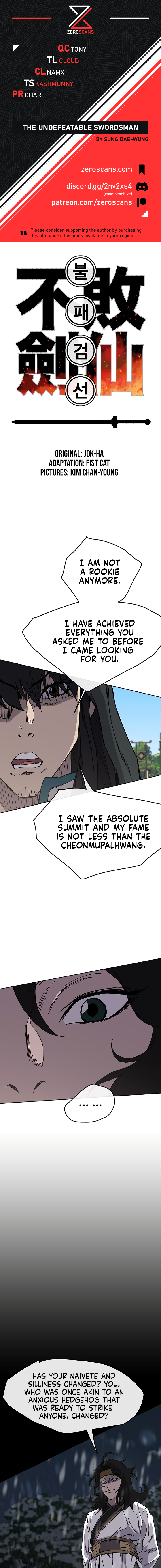 The Undefeatable Swordsman Chapter 20 55 0