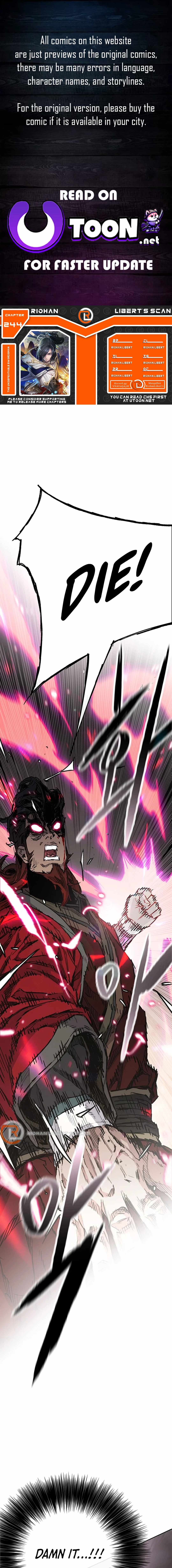 The Undefeatable Swordsman Chapter 244 80 0