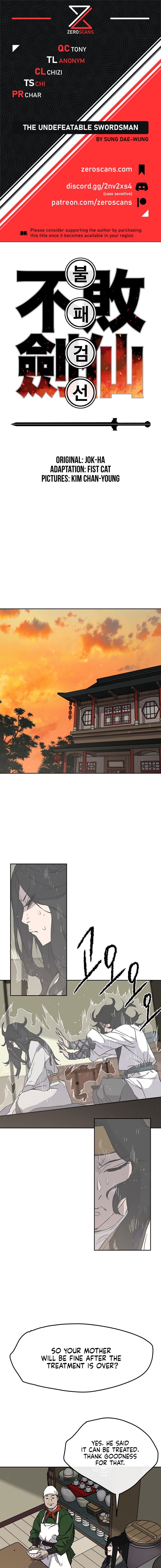 The Undefeatable Swordsman Chapter 30 65 0