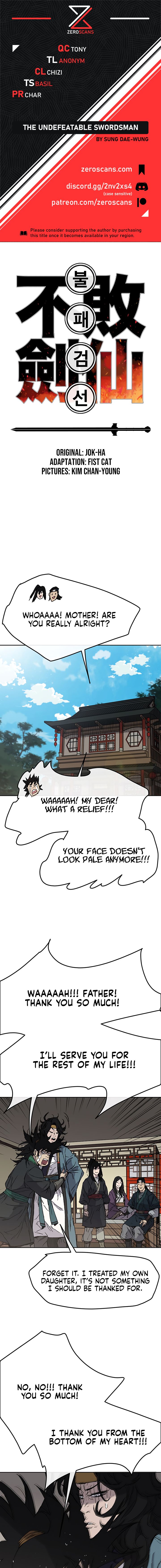 The Undefeatable Swordsman Chapter 32 62 0