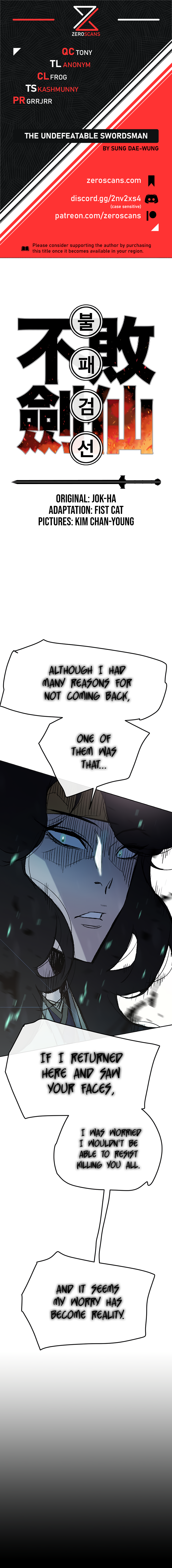 The Undefeatable Swordsman Chapter 43 62 0