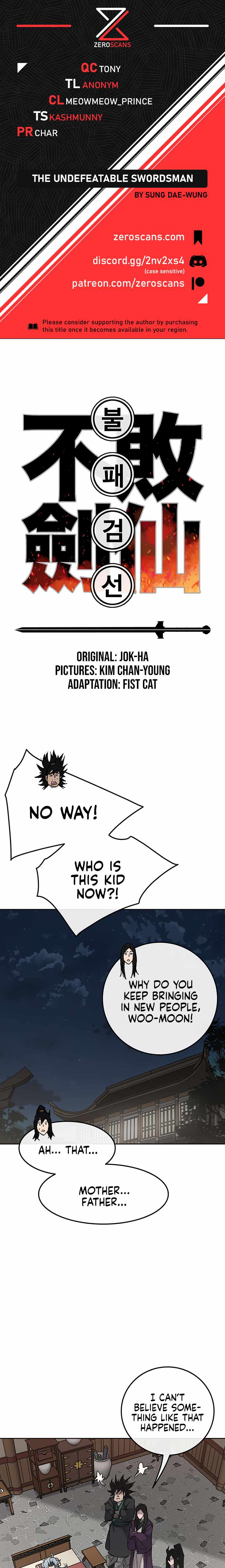 The Undefeatable Swordsman Chapter 56 86 0