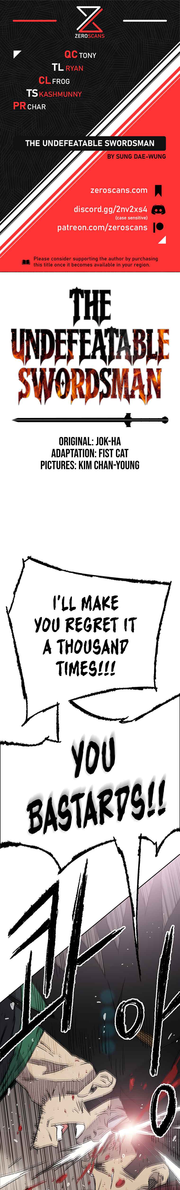 The Undefeatable Swordsman Chapter 81 119 0