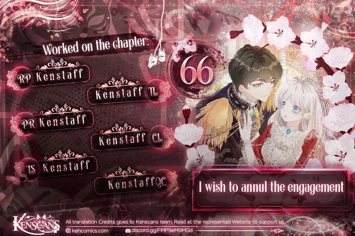 I wish to annul the engagement Chapter 66 38 001