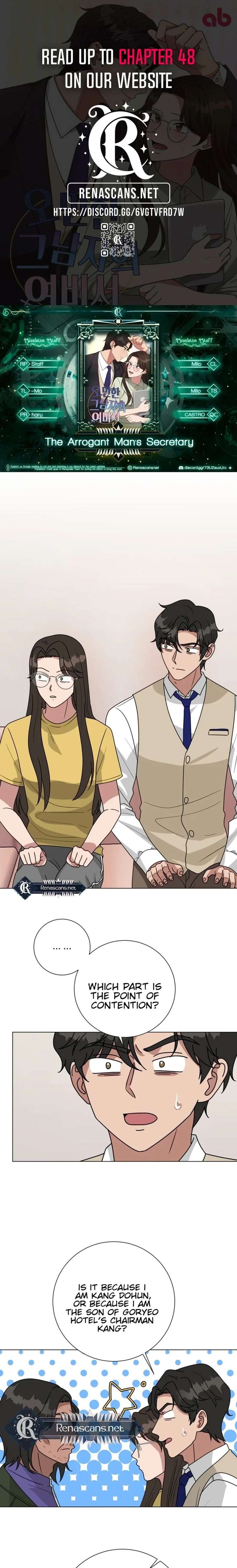 The Arrogant Man’s Secretary Chapter 32 58 ch 32 1