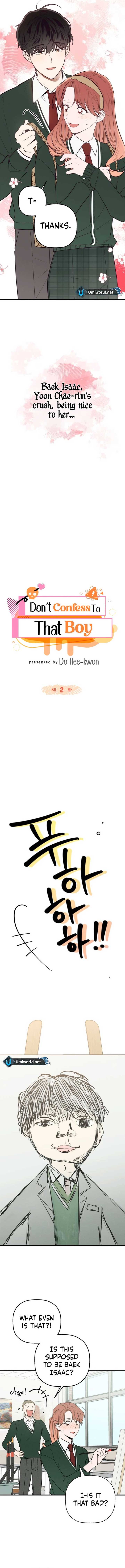 Don’t confess to that boy Chapter 2 73 ch 2 3