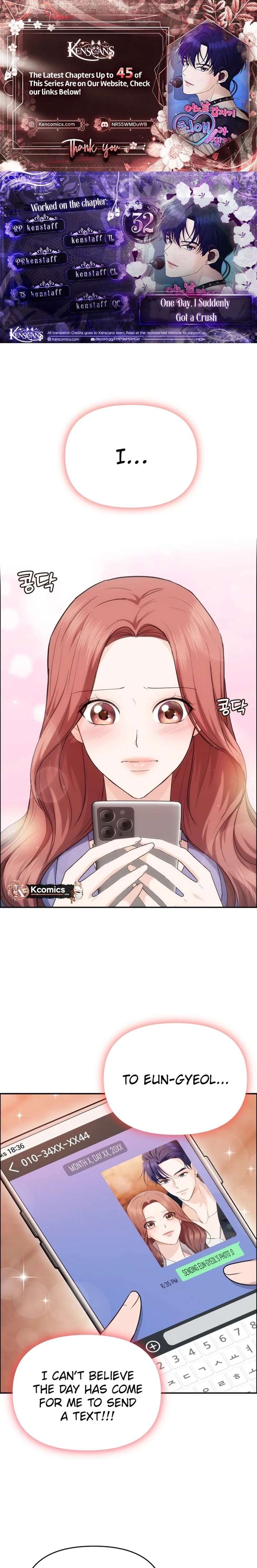 One Day, I Suddenly Got a Crush Chapter 32 89 001