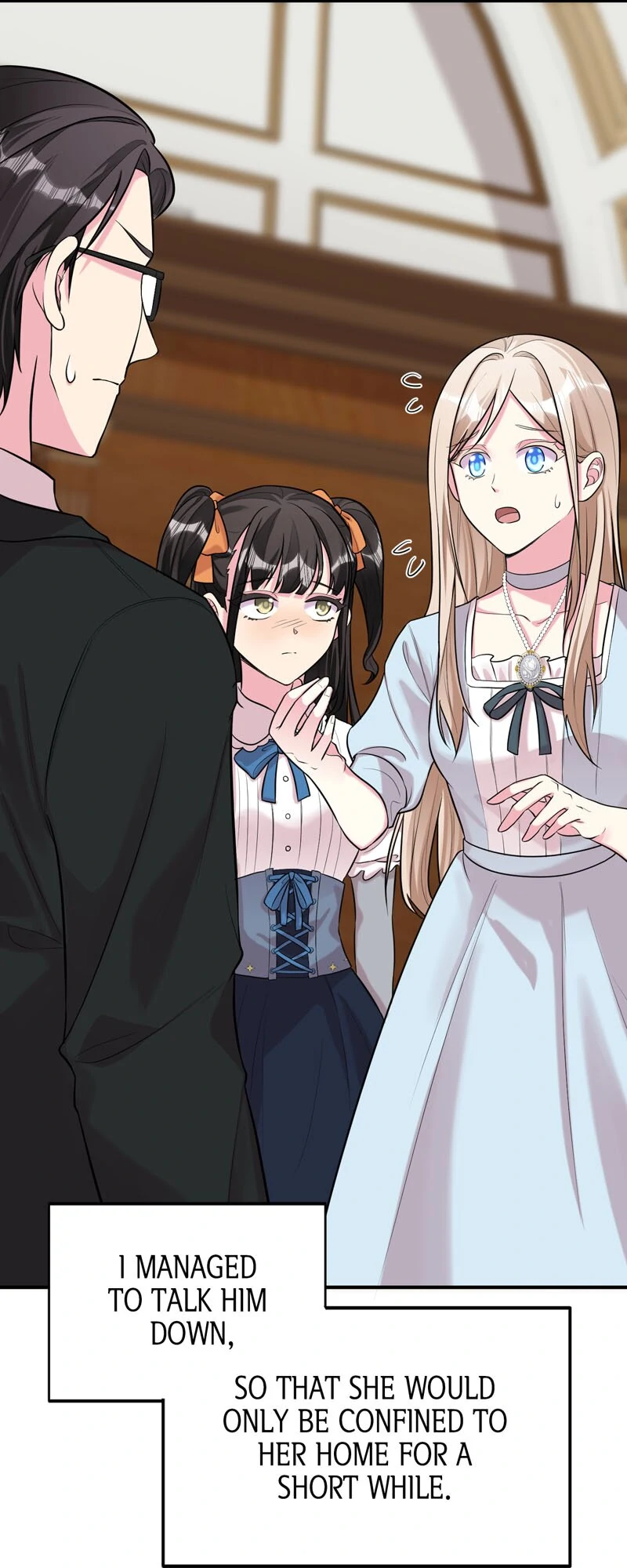 Even though I become a side character, I’m being adored by an overprotective duke Chapter 69 242 46