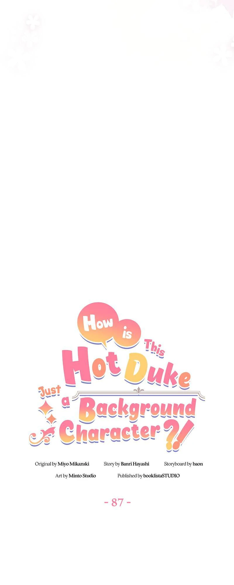 Even though I become a side character, I’m being adored by an overprotective duke Chapter 87 212 14