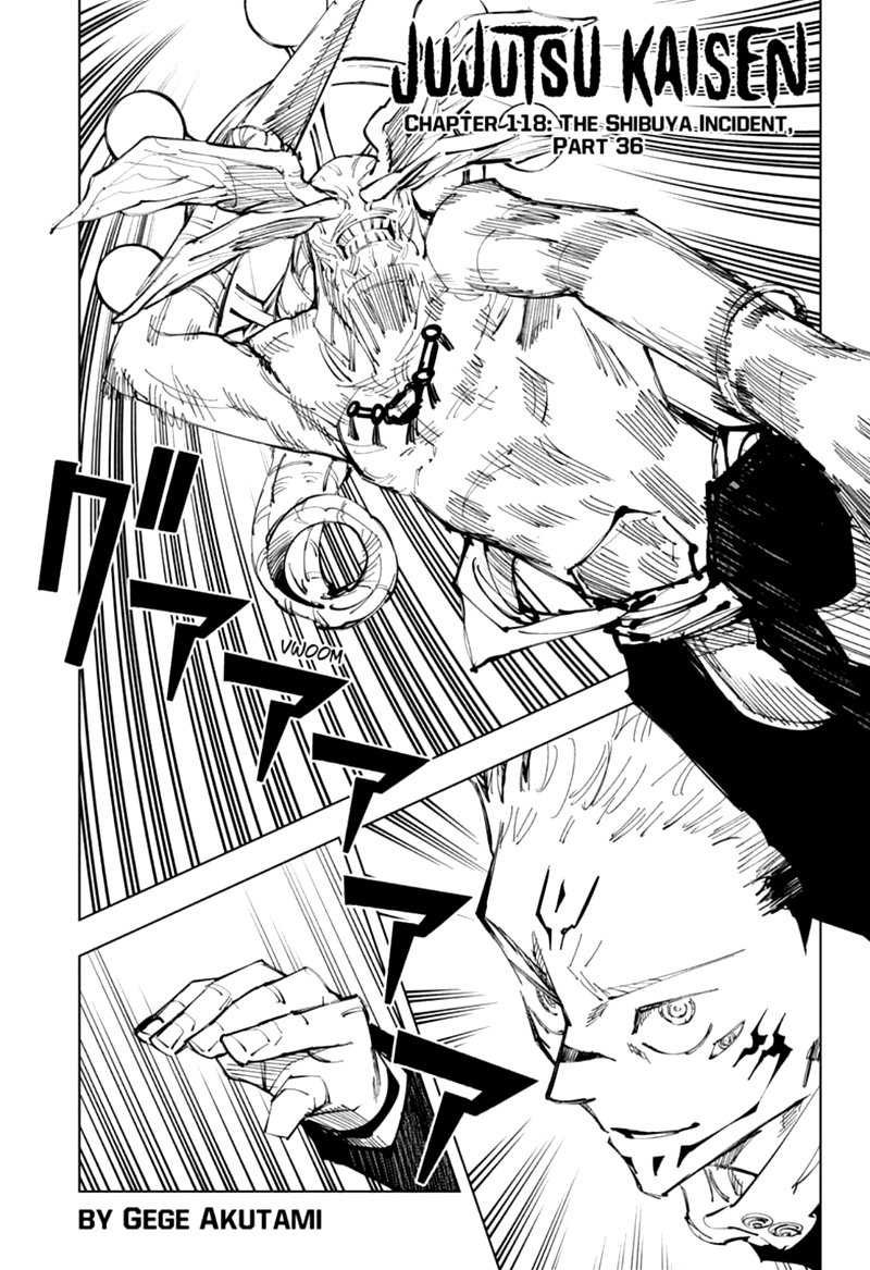 jujutsu kaisen 118 1