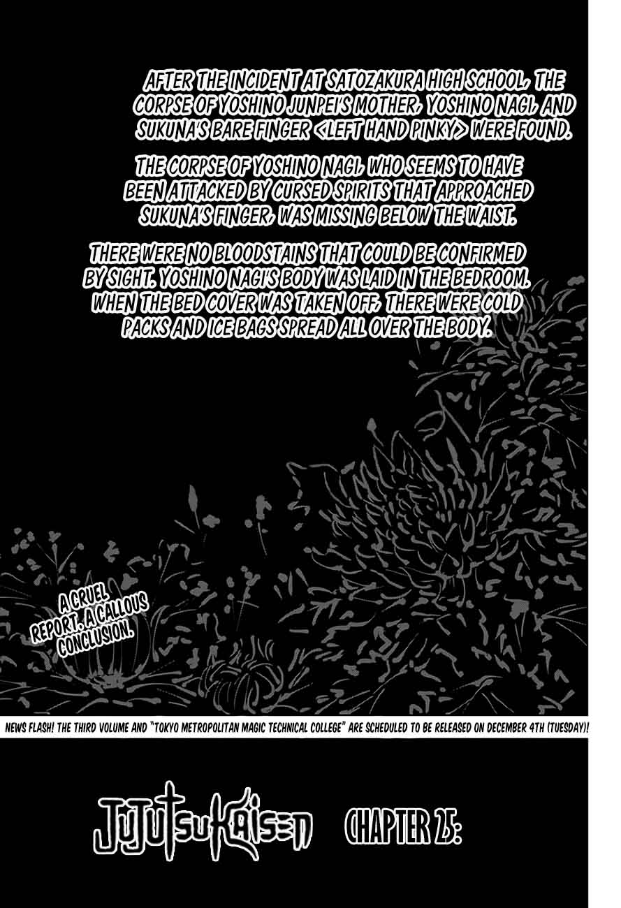 jujutsu kaisen 25 1
