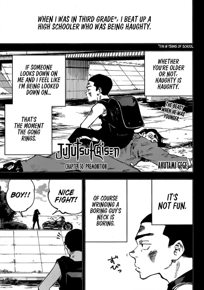jujutsu kaisen 50 1