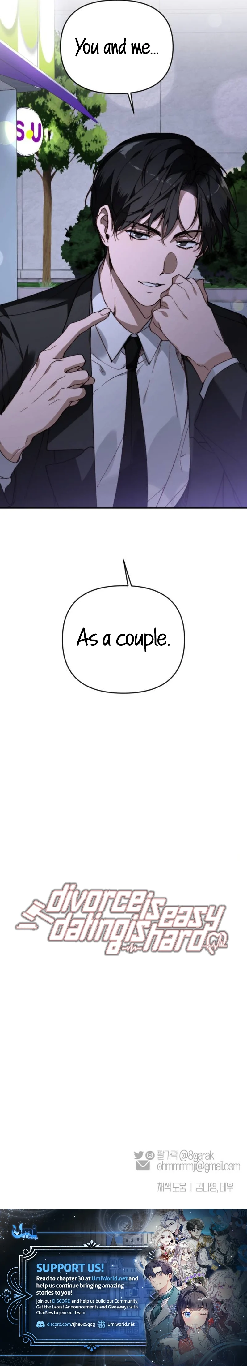 Divorce Is Easy, But Love Is Hard Chapter 19 107 ch 19 25