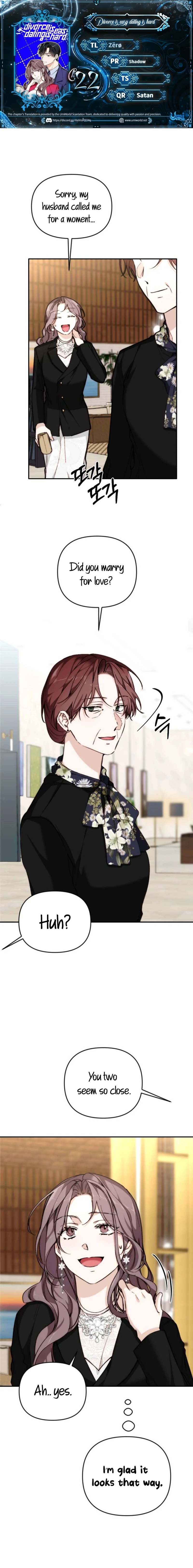 Divorce Is Easy, But Love Is Hard Chapter 22 77 ch 22 1