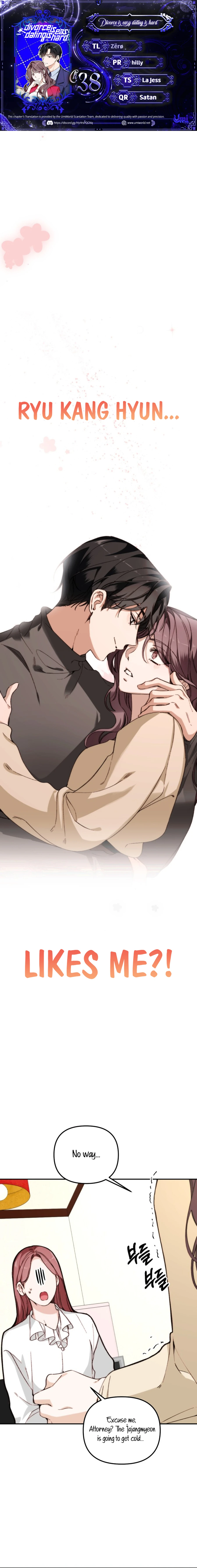 Divorce Is Easy, But Love Is Hard Chapter 38 74 01