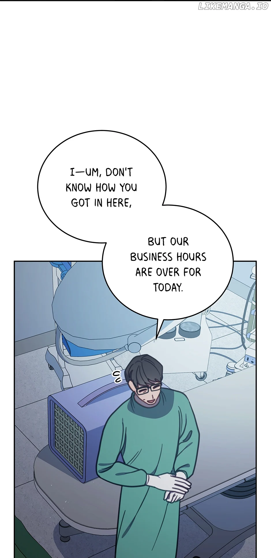 An animal hospital in the border area Chapter 105 216 24