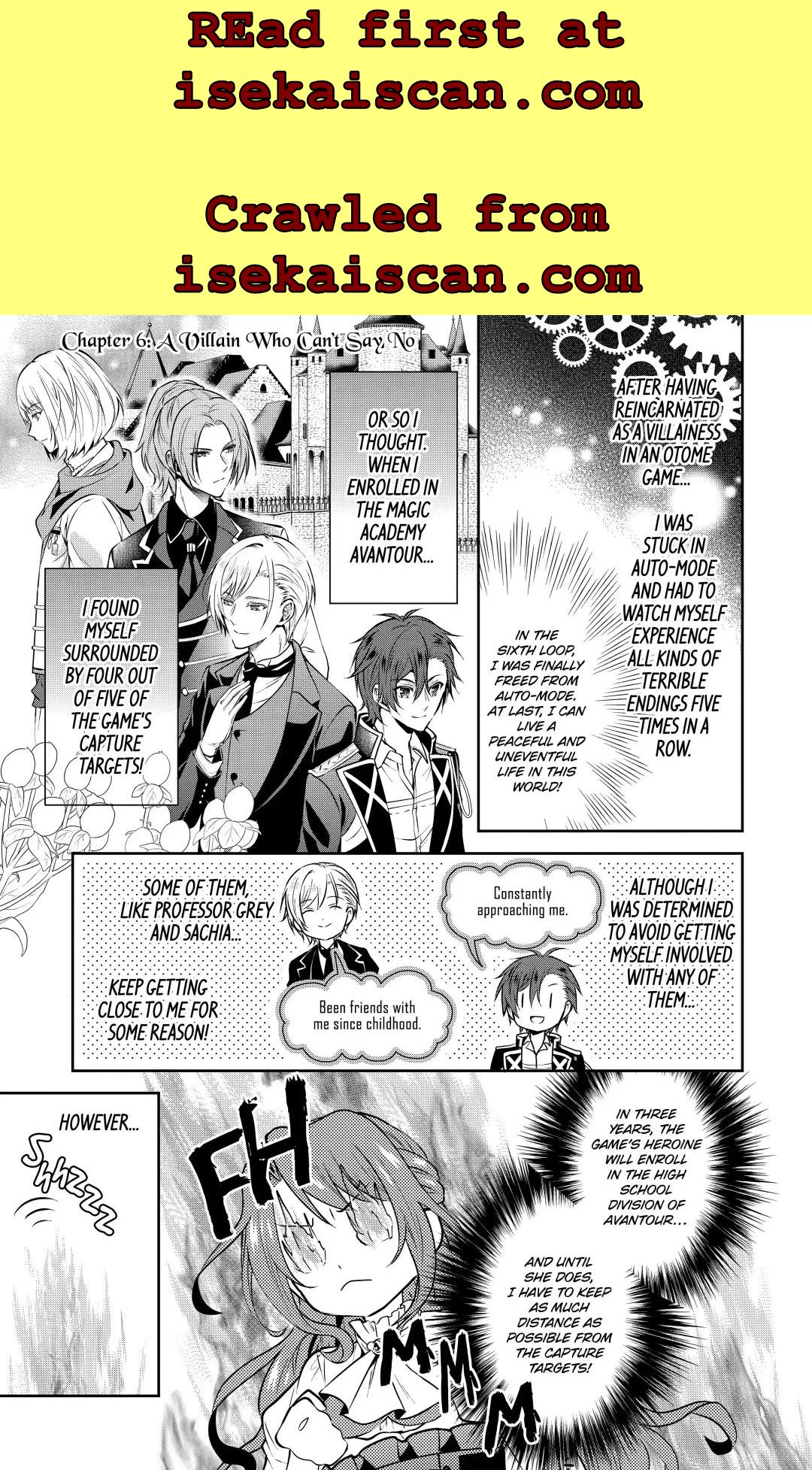 Auto-mode Expired in the 6th Round of the Otome Game Chapter 6.1 38 001