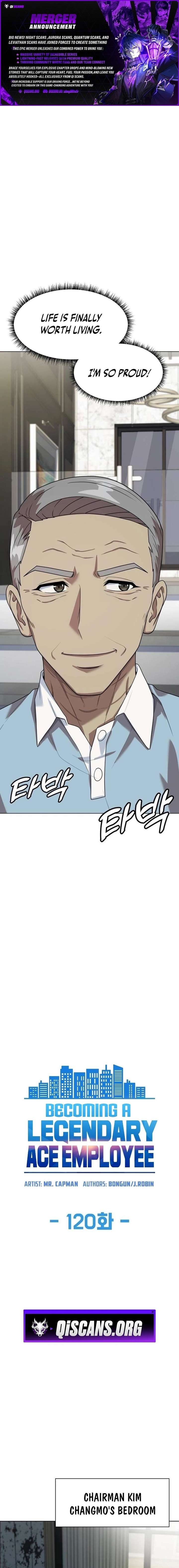 Becoming A Legendary Ace Employee Chapter 120 62 ch 120 2