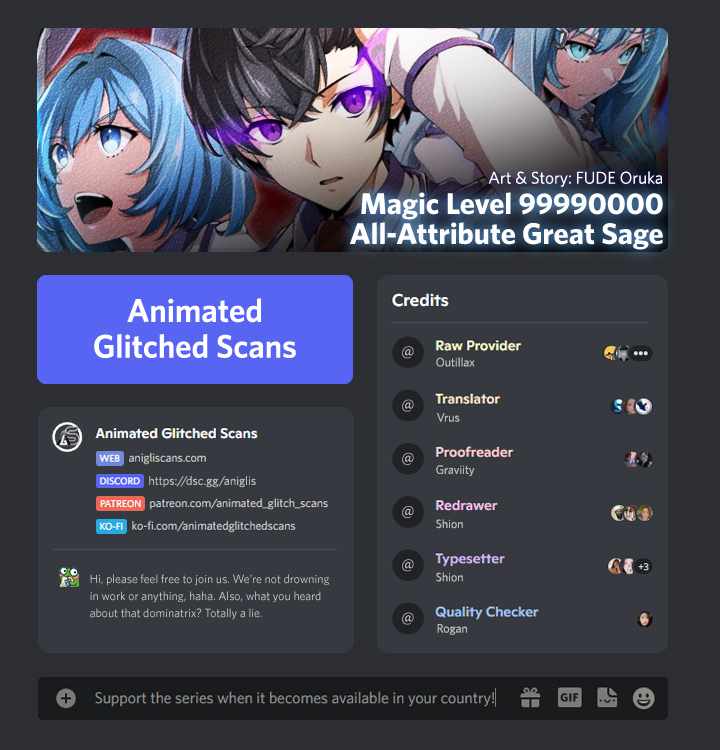 Magic Level 99990000 All-Attribute Great Sage Chapter 39 59 0