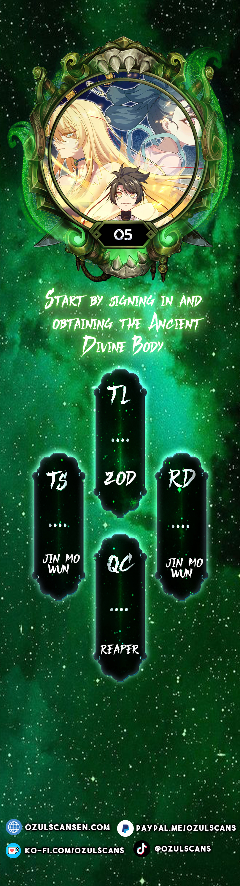 Scoring the Sacred Body of the Ancients from the Get-go Chapter 5 35 0