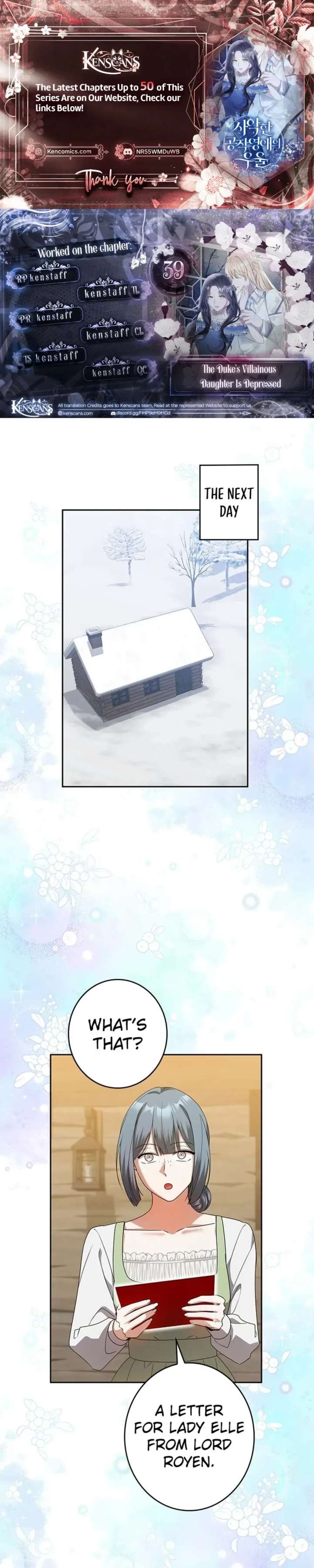 The Duke’s Villainous Daughter Is Depressed Chapter 39 85 ch 39 1
